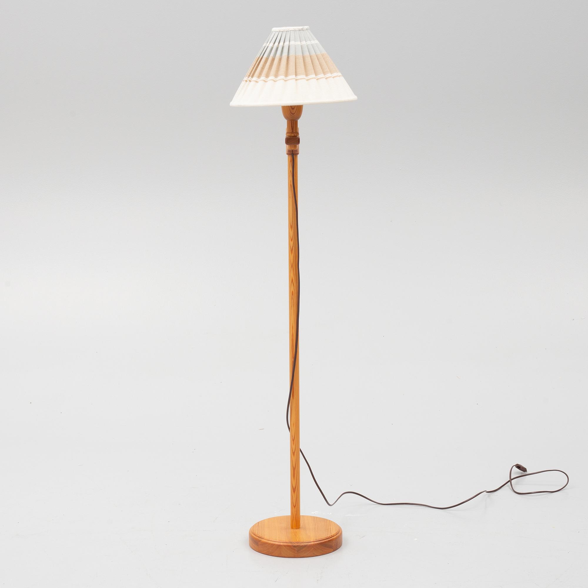 Carl Malmsten, Floor lamp, “Staken”, second half of the 20th century.