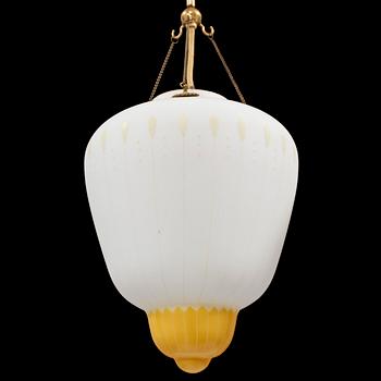 TAKLAMPOR, ett par, 1900-talets mitt. H ca 50.