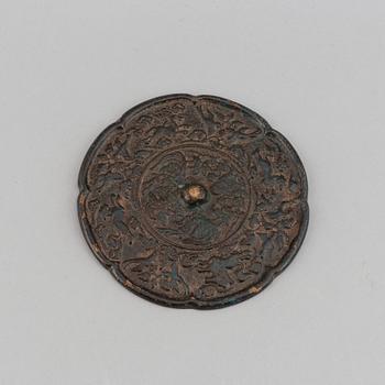 SPEGEL, brons. Tangdynastin (618-907).