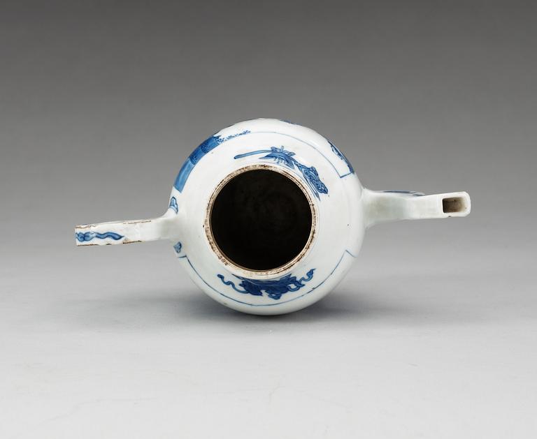 KANNA, porslin. Qing dynastin, Kangxi (1662-1722).