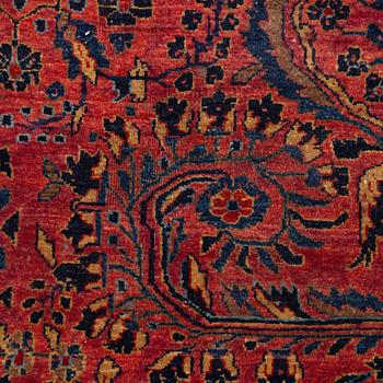 A semi-antique, so called, American Sarouk carpet, west Persia, ca 357 x 264 cm.