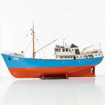 Boat model, "Nordcap", second half of the 20th century.