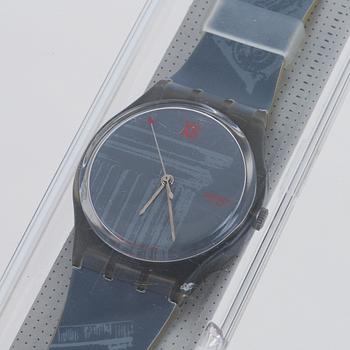 Swatch, Obelisque, wristwatch, 34 mm.