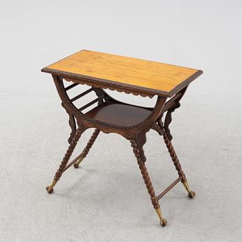 A neo-renaissance side table, late 19th century.