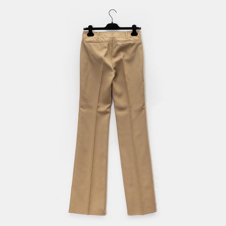 Gucci, silk pants, size 38.