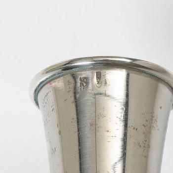 Small vase, sterling silver, 20th century.