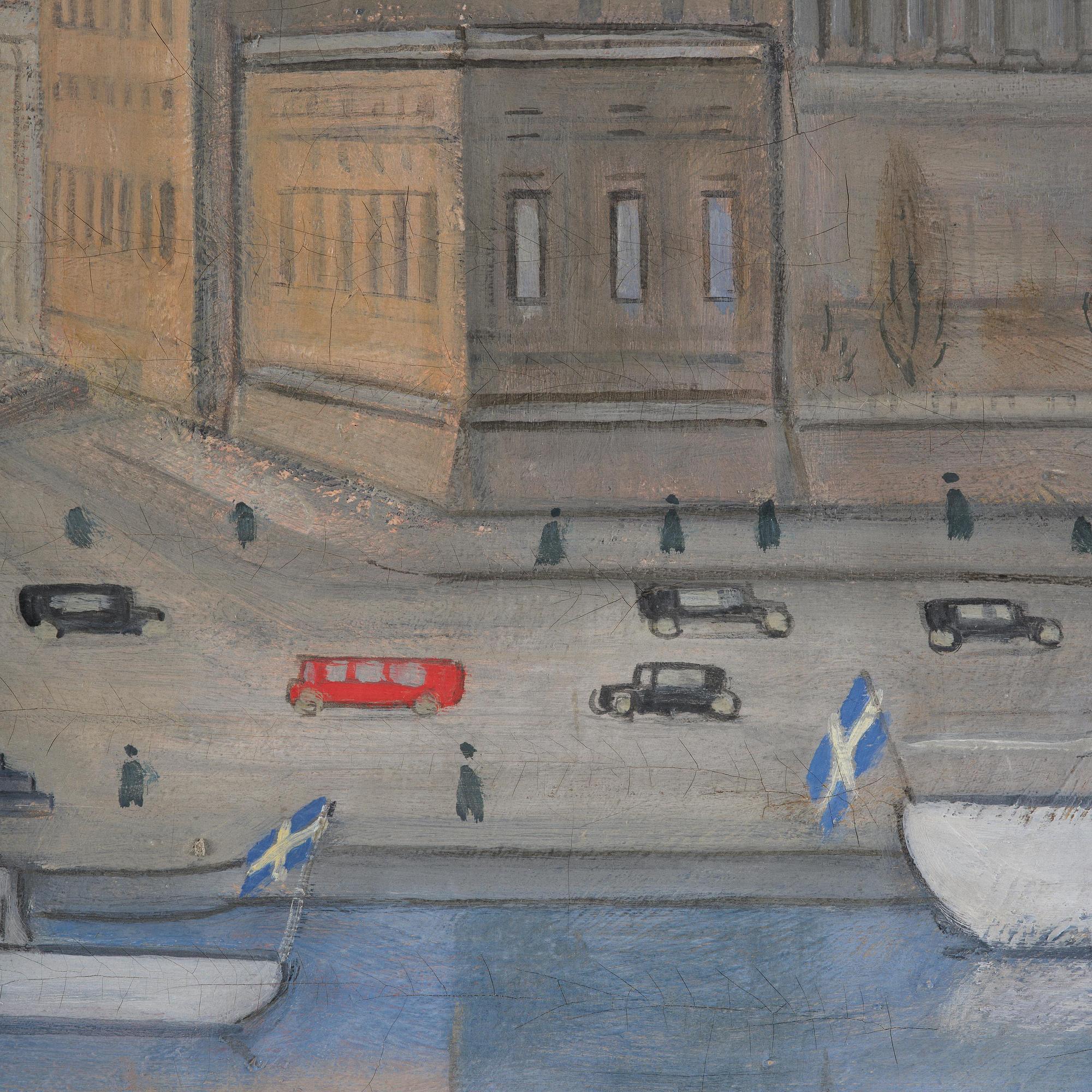 Einar Jolin, View towards the The Royal Palace, Stockholm.