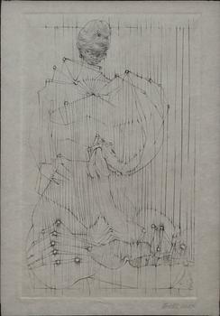 HANS BELLMER, etsning, sign.
