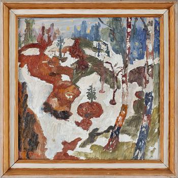 SVEN X:ET ERIXSON, olja på pannå, sign o dat 40.