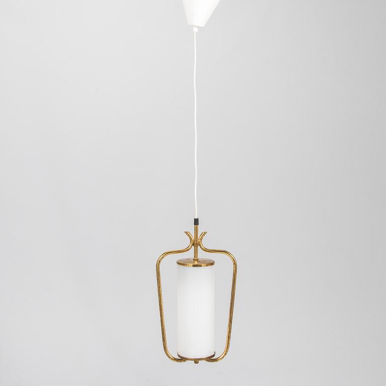 A mid-20th century pendant light for Valinte, Finland.