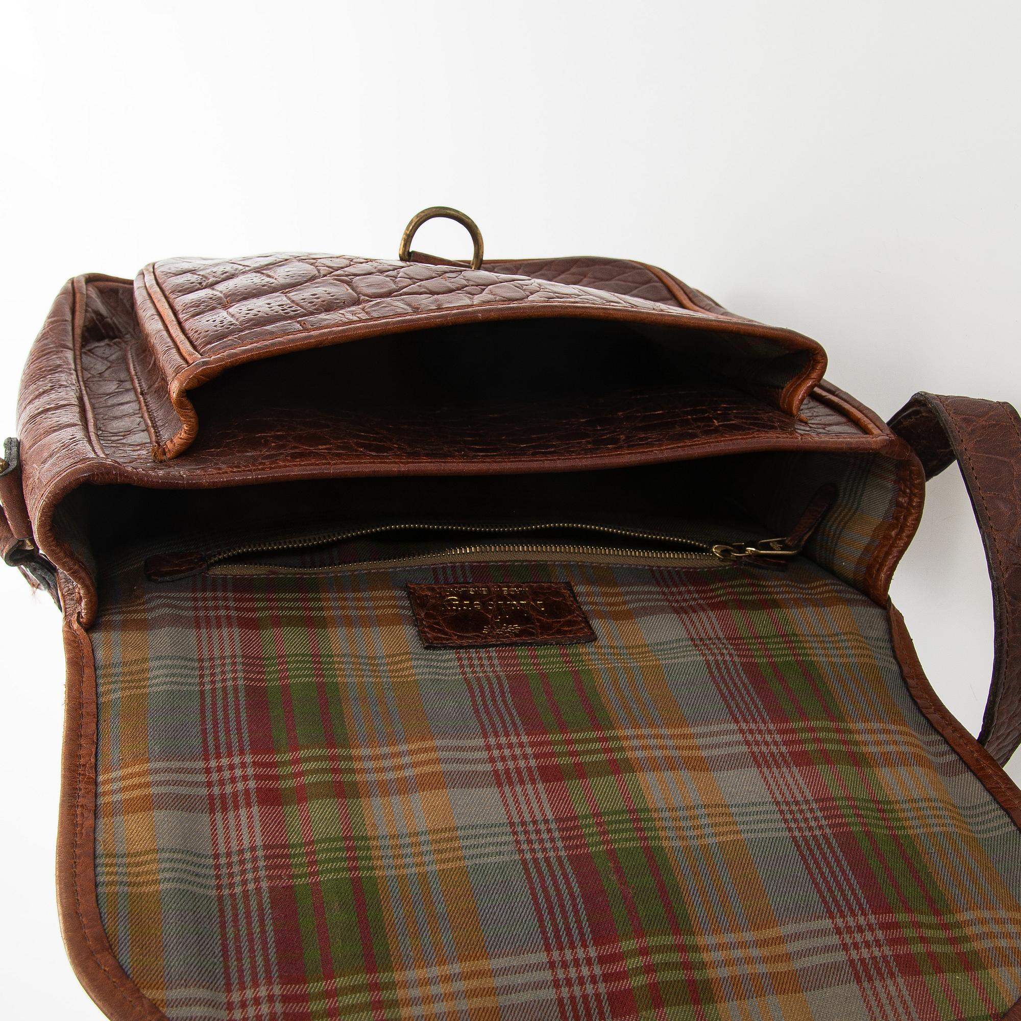 Mulberry, väska samt kalender omslag och plånbok, vintage, England.