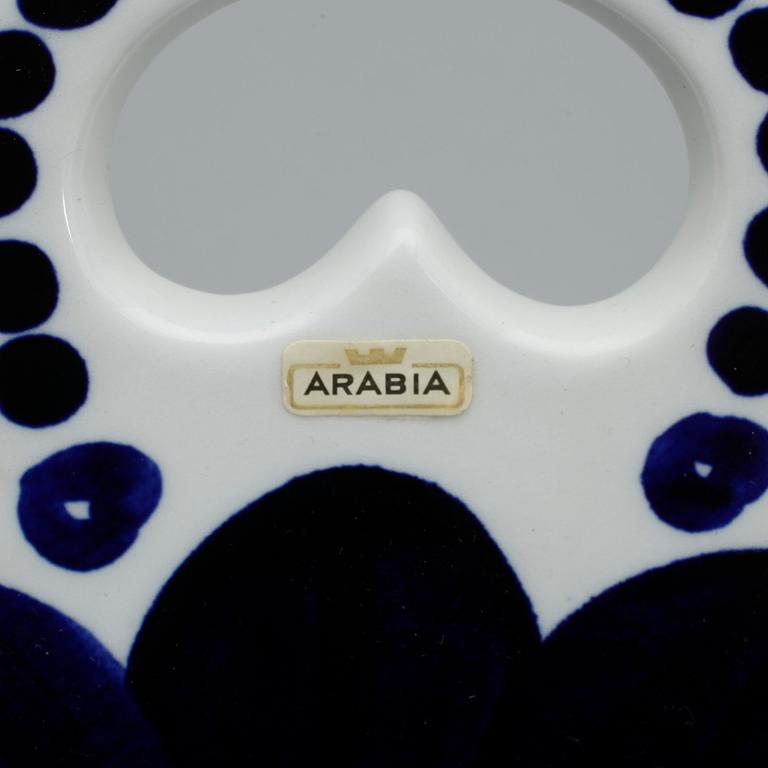 KAFFESERVIS, 22 delar, porslin, "Valencia", Ulla Procopé, Arabia. Formgiven 1960.