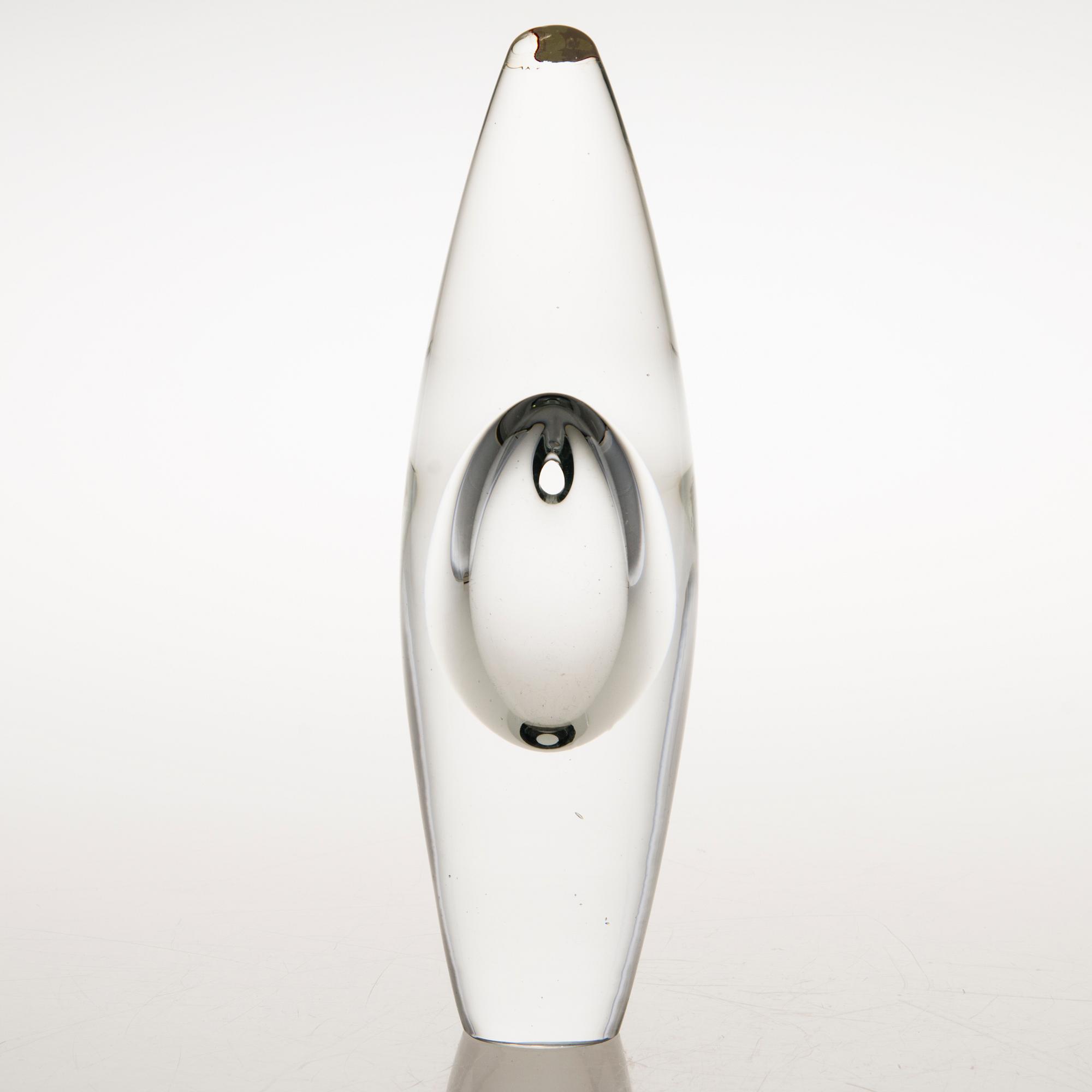 TIMO SARPANEVA, An "Orchid" glass vase, signed Timo Sarpaneva 3568.