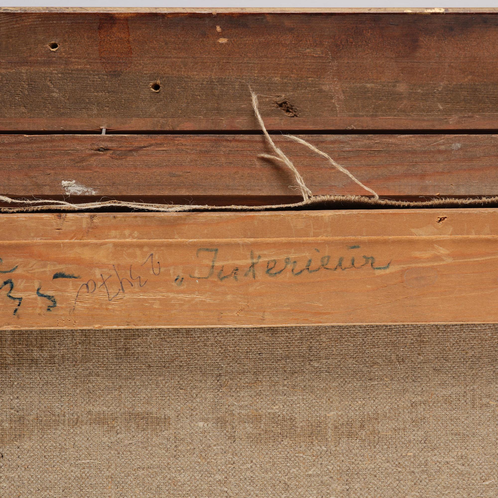 Carl Holsoe, "Interiör".