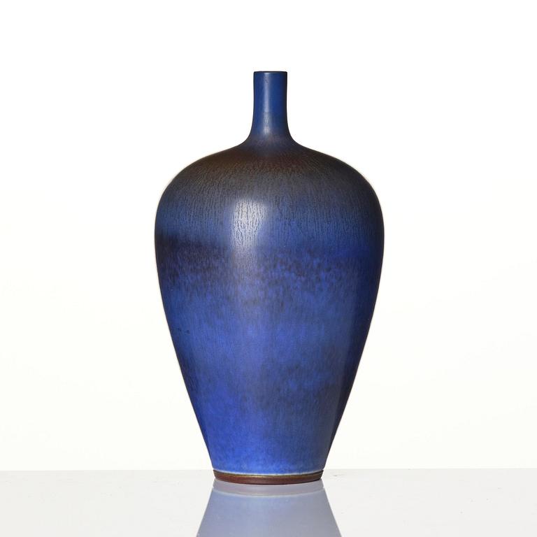 Berndt Friberg, vaser, 3 st, stengods, Gustavsbergs Studio 1956-64.
