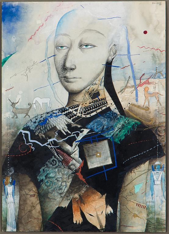 Julia Goljand, "In a robe of more than glory".