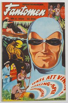 Comic books, Fantomen, no. 1–7, 1950.
