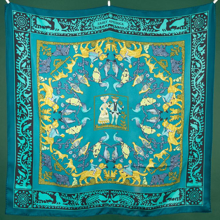 SCARF, Hermès, "Early America".