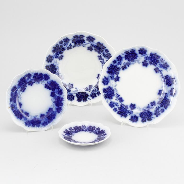 Arthur Percy, service, 68 pieces, "Grape Vine", Gefle, first half of the 20th century.