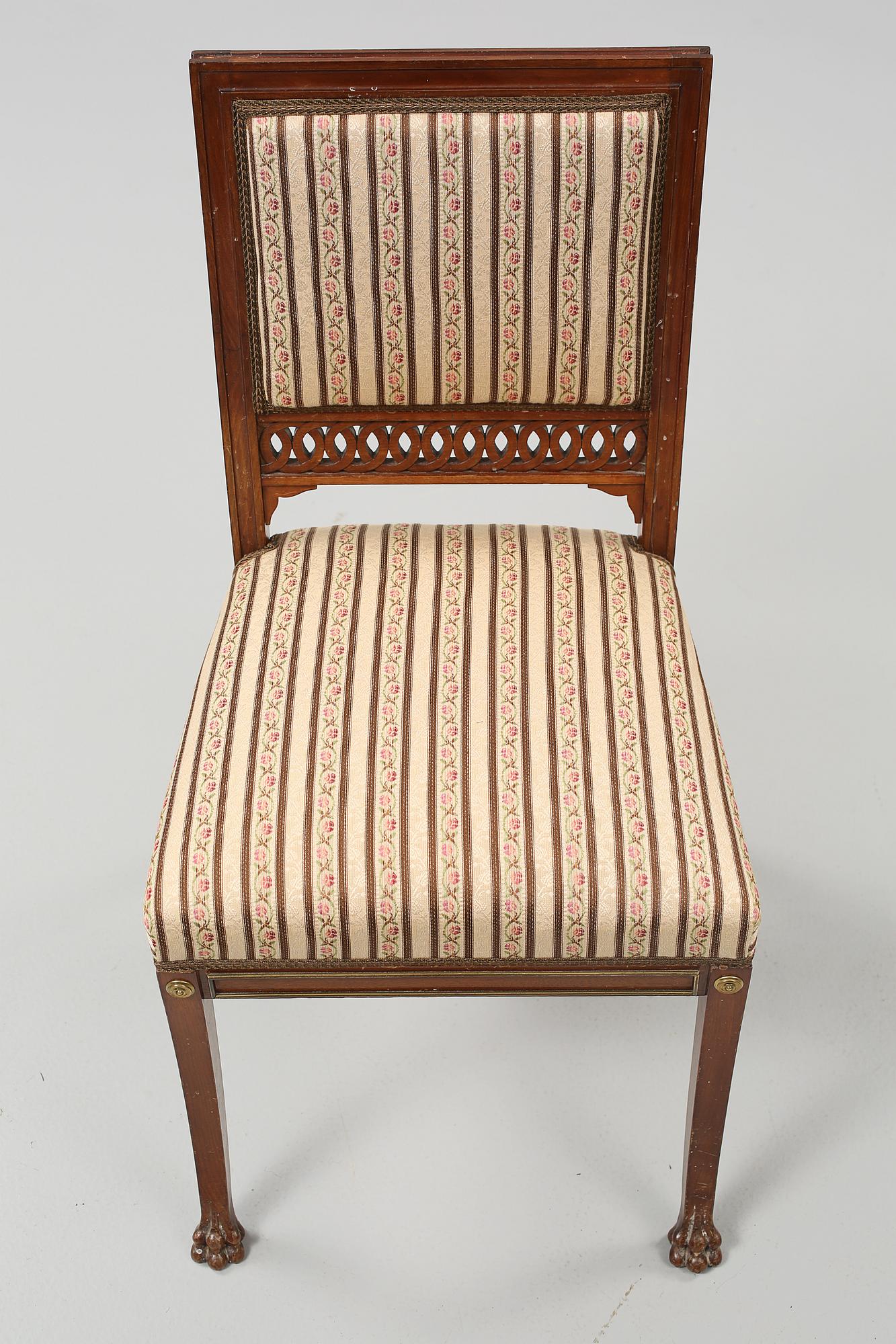 STOLAR, 4 st, Karl Johan- stil, 1900-talets första hälft.