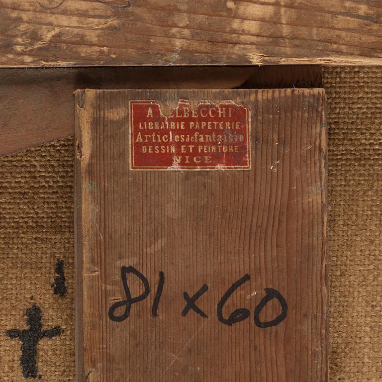 Siri Rathsman, oil on canvas, signed Siri Rathsman and dated 1965.