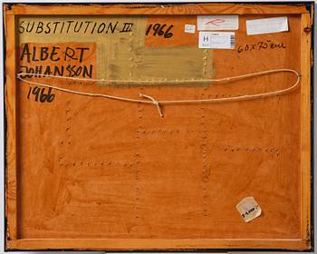 Albert Johansson, "Substitution III".