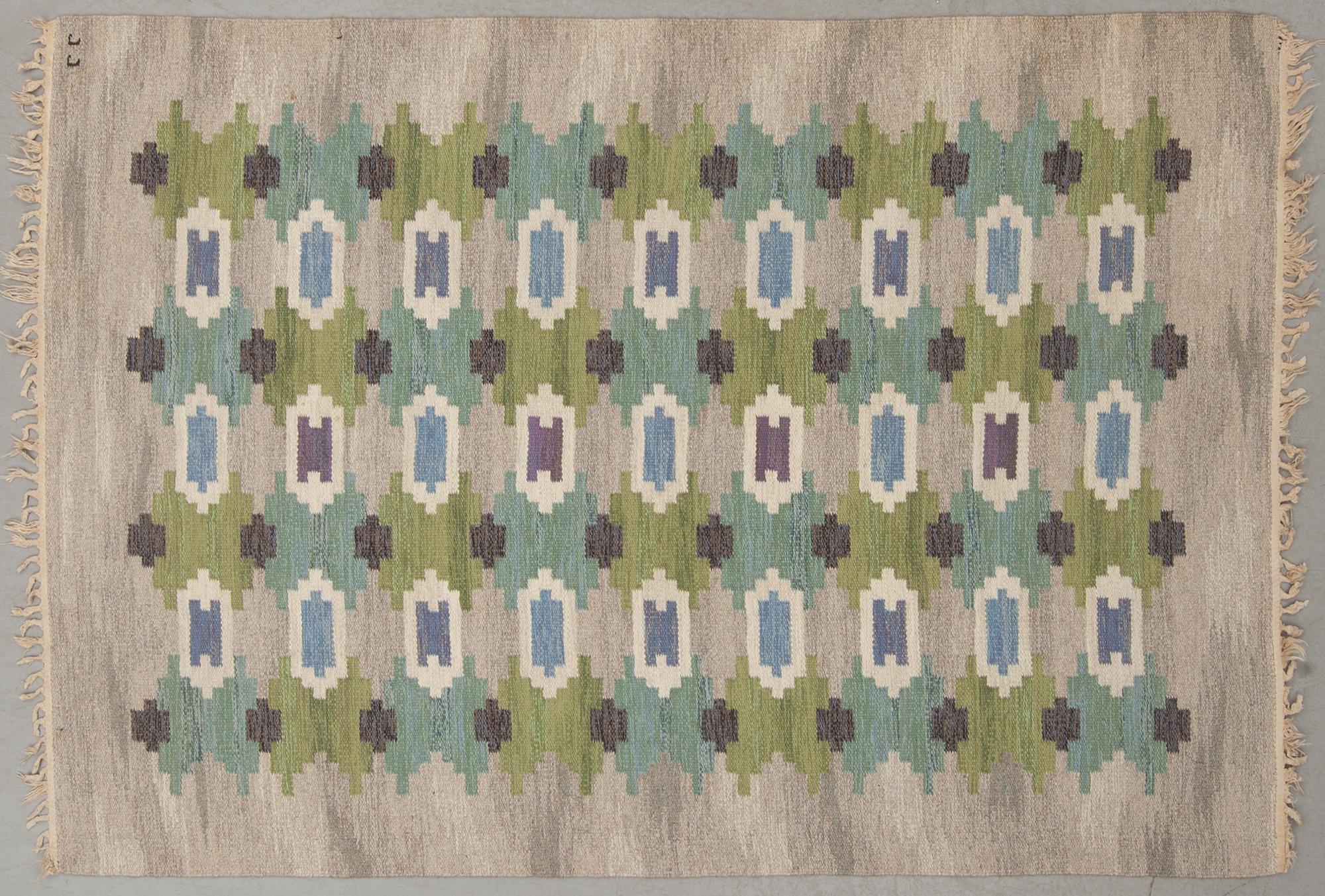 MATTA, rölakan, monogramsignerad JJ (Judith Johansson), ca 244 x 166 cm.