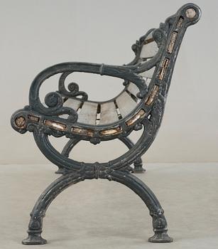 TRÄDGÅRDSSOFFA, Skoglund och Olson, Gefle.1900-tal.