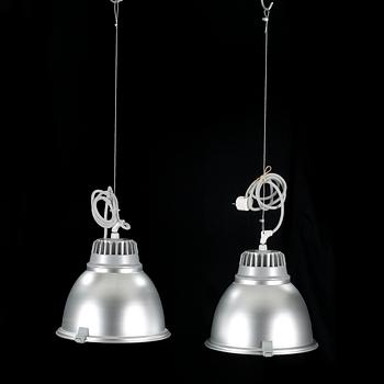 A pair of ceiling lamps by Ing Castaldi Illuminazione, model "Sosia", Italy, 21th century.
