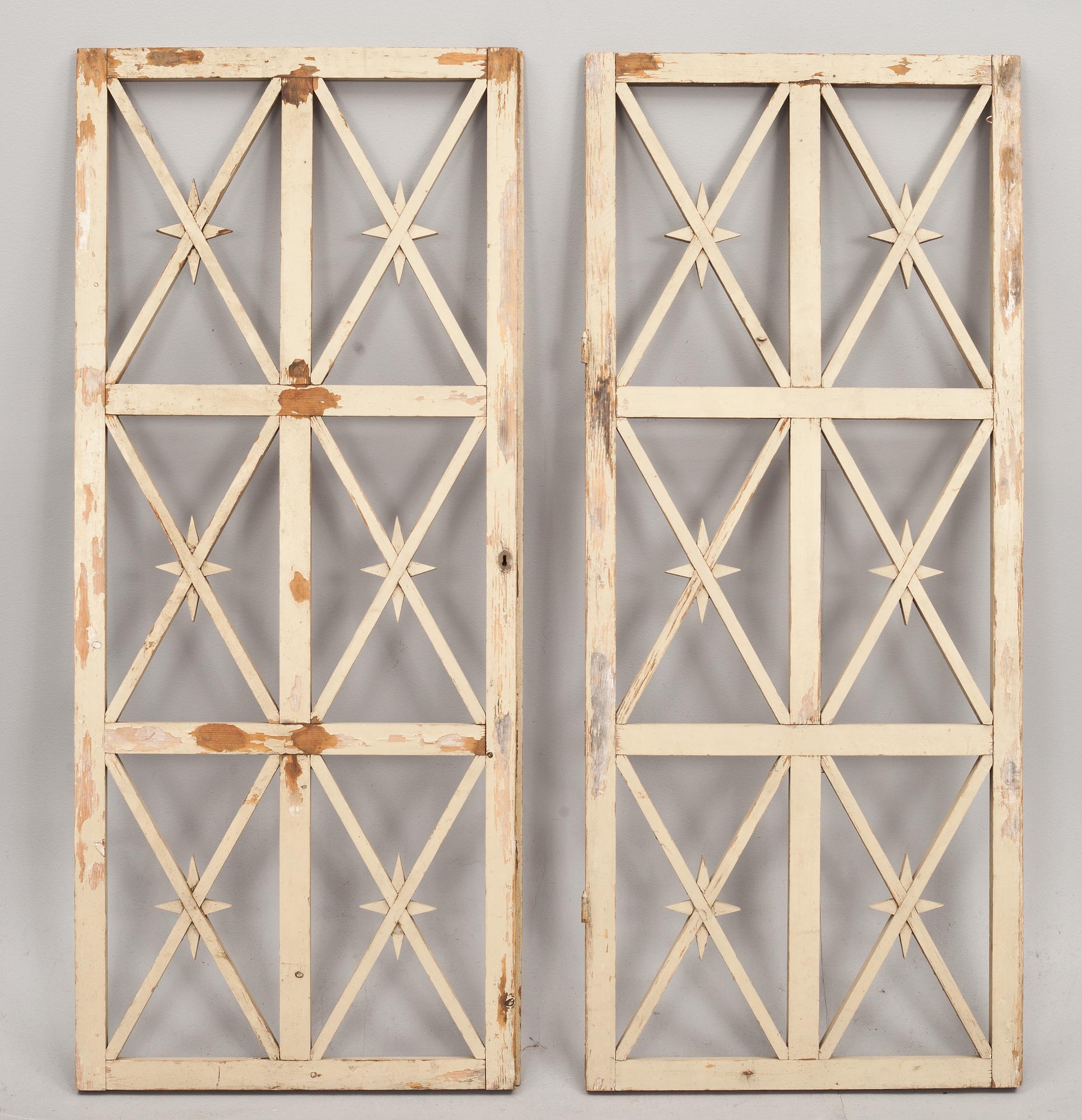 GRINDAR, ett par, Gunnar Asplund.