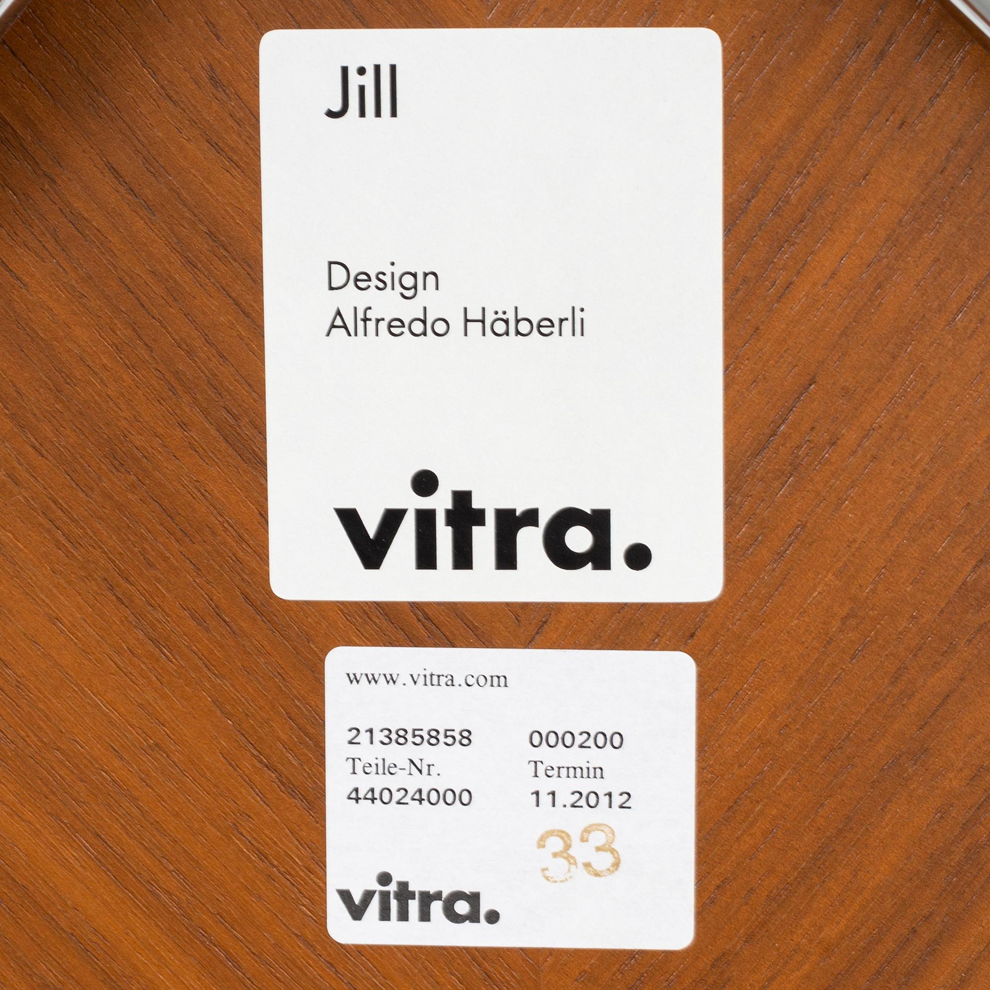 ALFREDO HÄBERLI, stolar, 6 st, "Jill", Vitra, 2012.