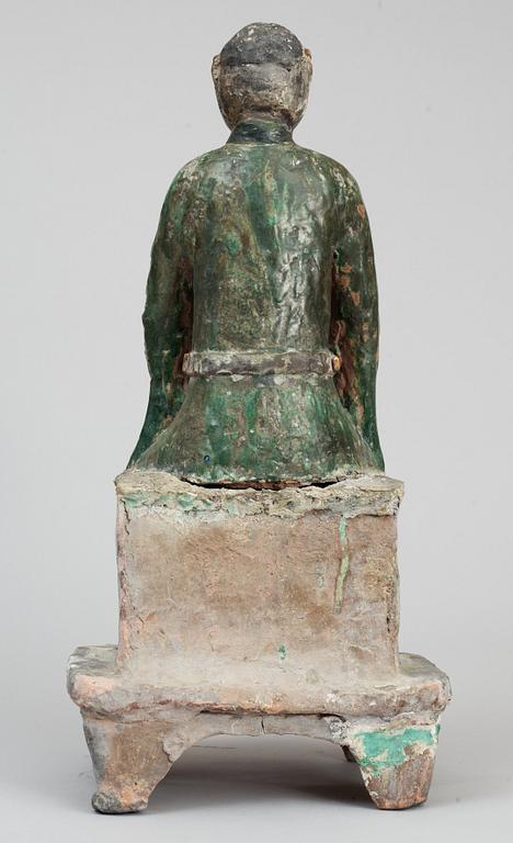 FIGURIN, keramik. Ming dynastin.