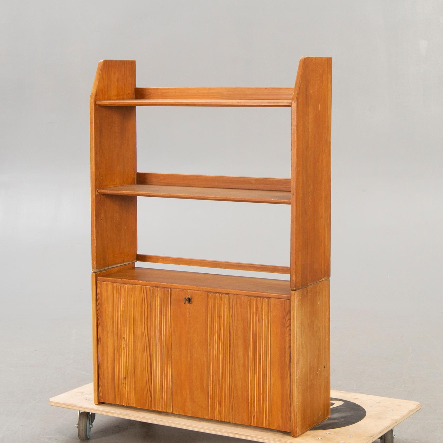 Göran Malmvall, cabinet with shelf, second half of the 20th century.