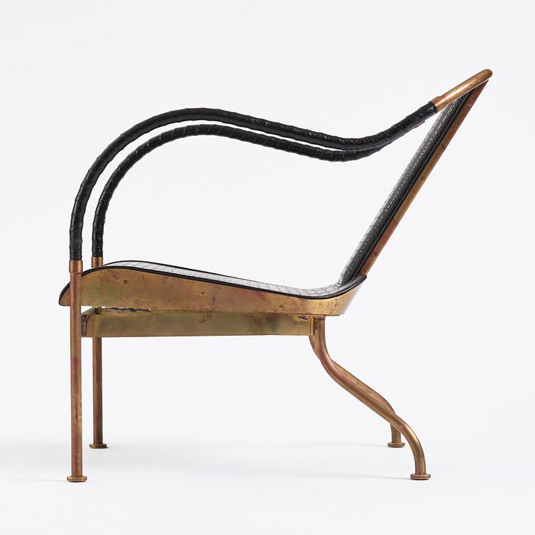 Mats Theselius, an 'El Rey' armchair, ed. 35/360, Källemo, Sweden, post 1999.