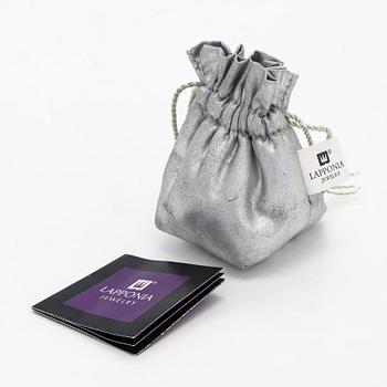 Björn Weckström, korvakorut, "Gelo", hopeaa, Lapponia 2014.