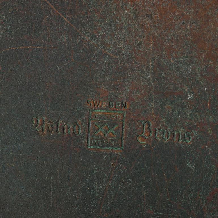 Ystad Brons (Ystad-Metall), bokstöd ett par, Swedish Grace, 1920-30-tal.