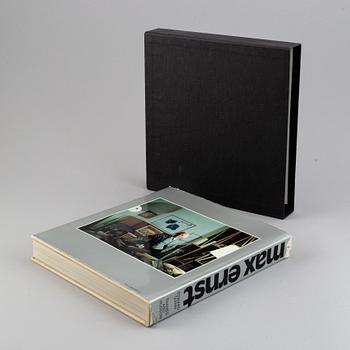 BOOK, "Max Ernst", av Edward Quinn, utgiven av Thames and Hudson, 1977.