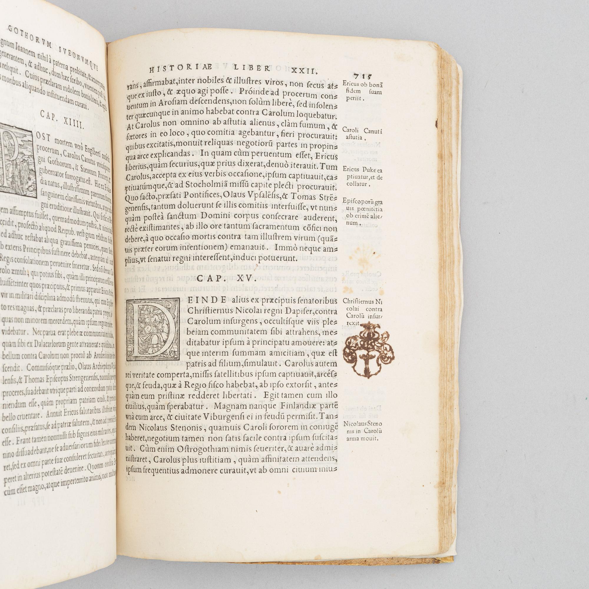 First edition of Johannes Magnus' Historia, 1554.