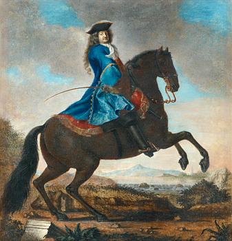 337. Andreas von Behn Attributed to, "Hovstallmästare Gustaf Hård af Segerstad"(1654-1714) (The Crown equerry Gustaf Hård af Segerstad).