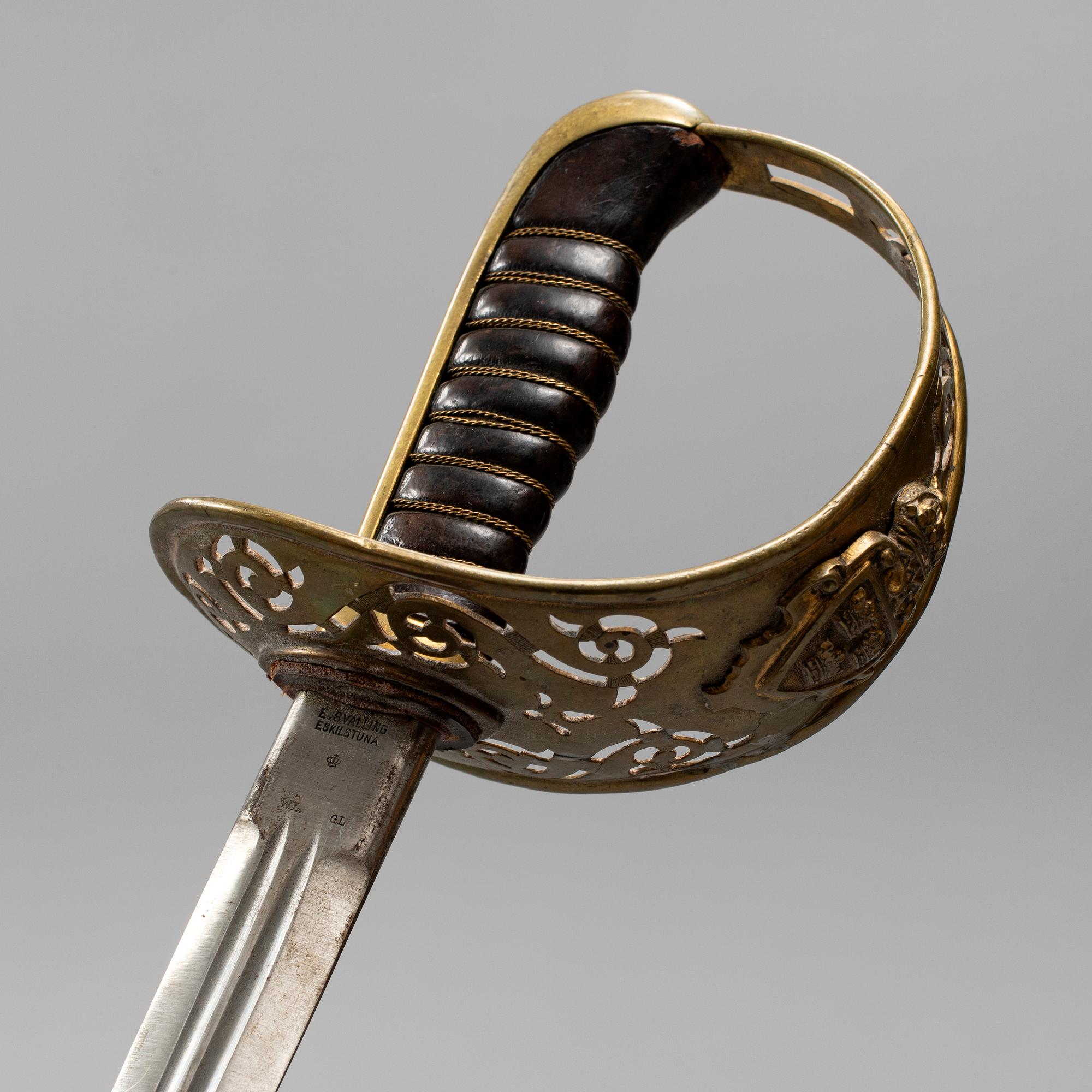 A Swedish cavalry officer's sword 1893 pattern.