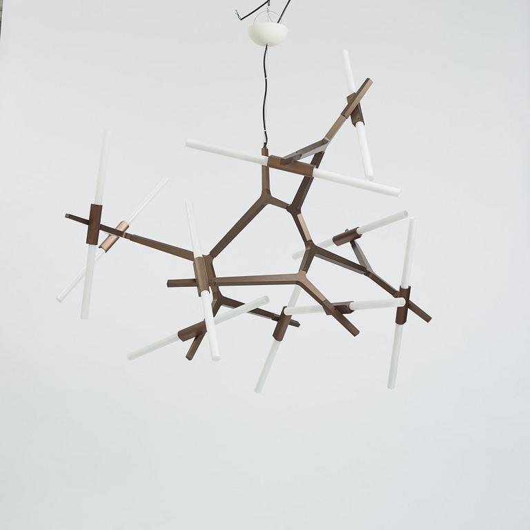 Lindsey Adelman, taklampa, "Agnes Chandelier 20", Roll and Hill, USA, efter 2010.