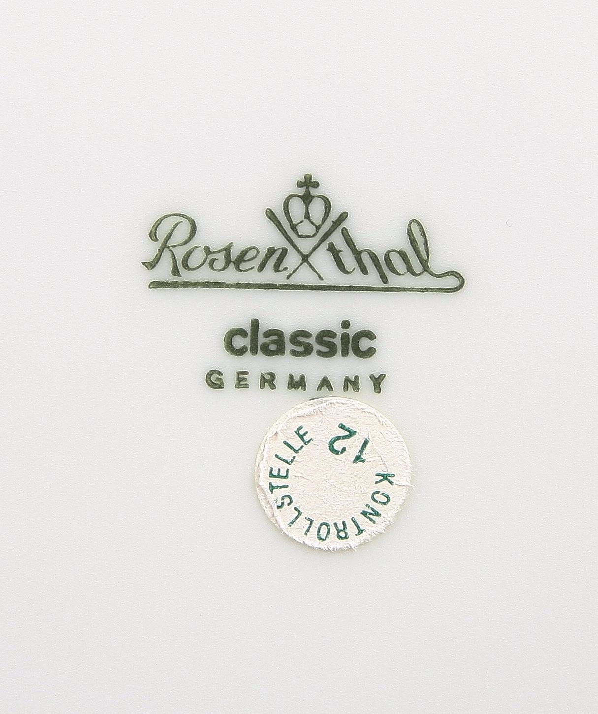 MATSERVIS, 50 delar, porslin, "Aida", Rosenthal.