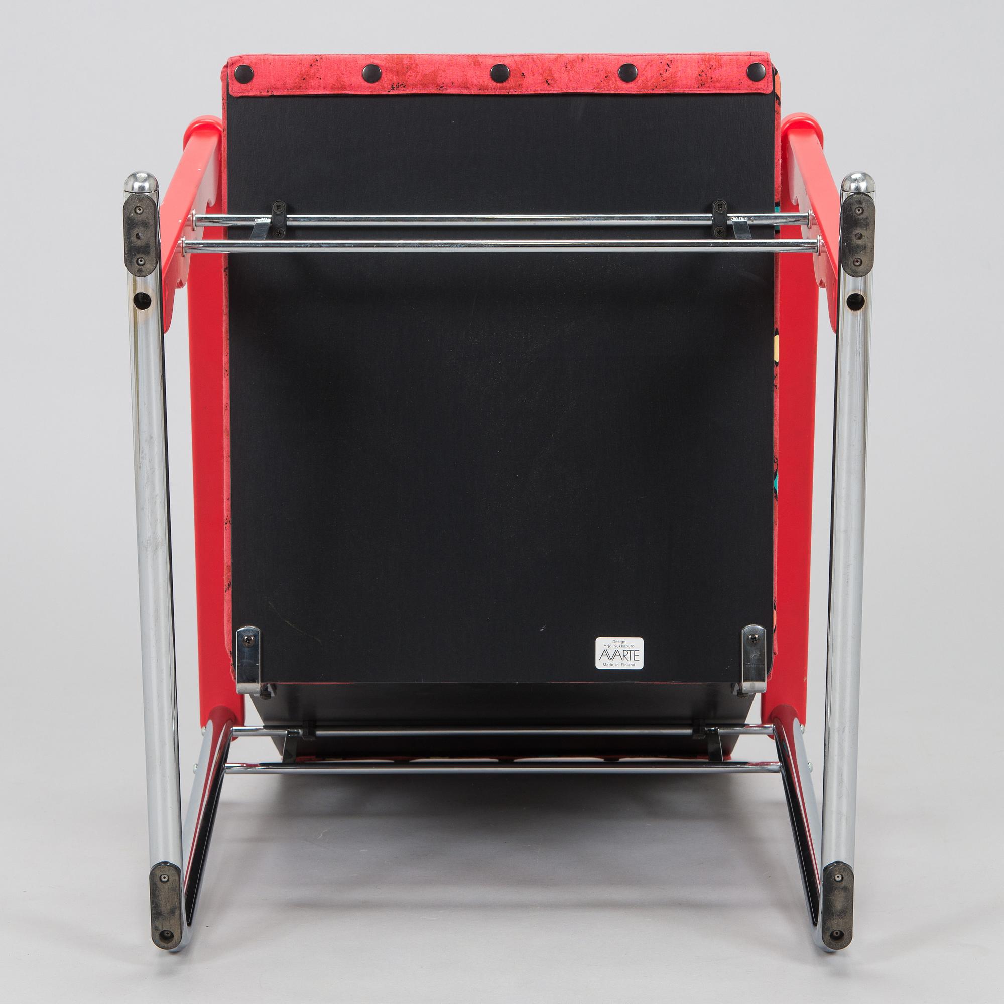 Yrjö Kukkapuro, Karmstol, "Experiment", Avarte, 1980-tal.