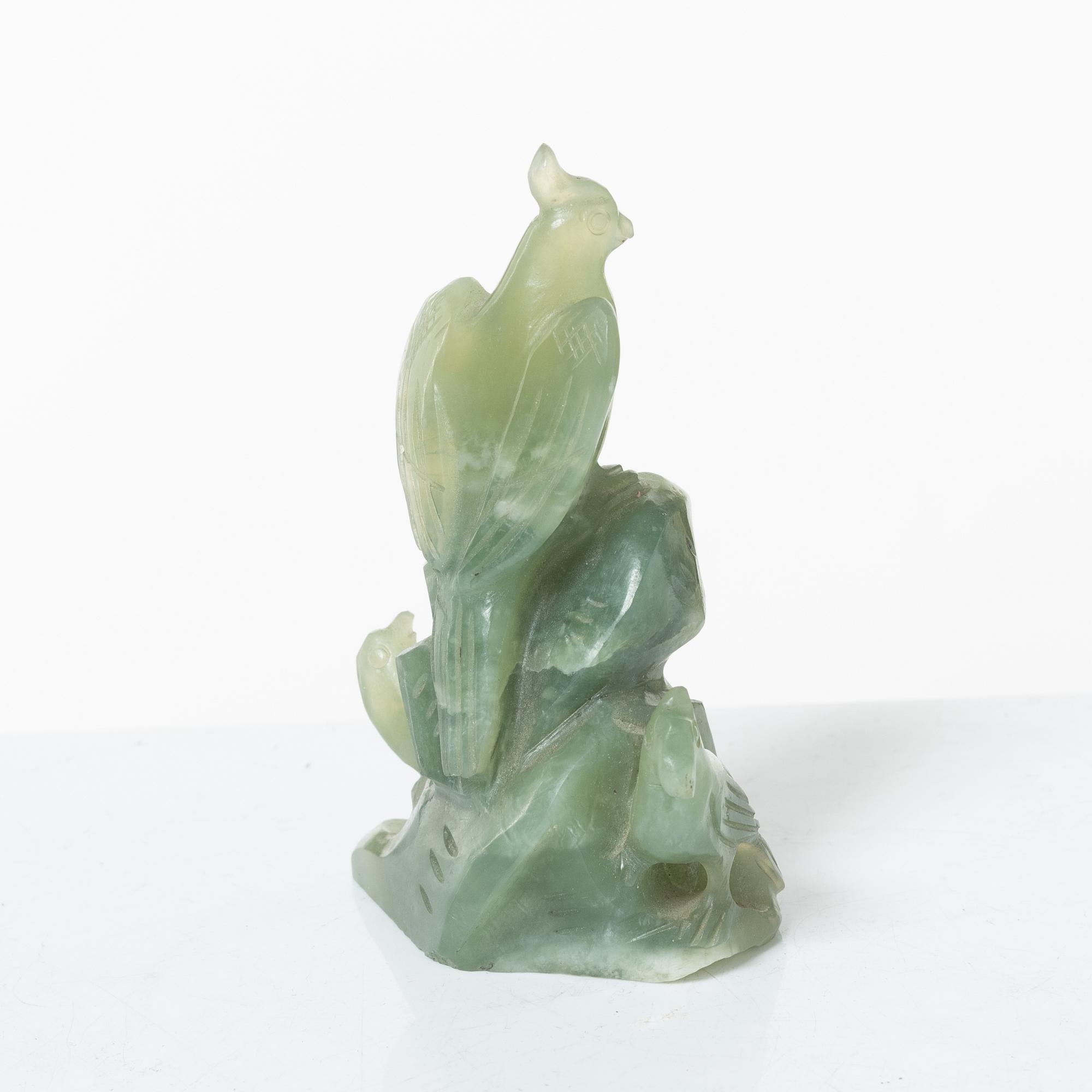 Samling stenfigurer, åtta stycken, Kina, 1900-tal/samtida.