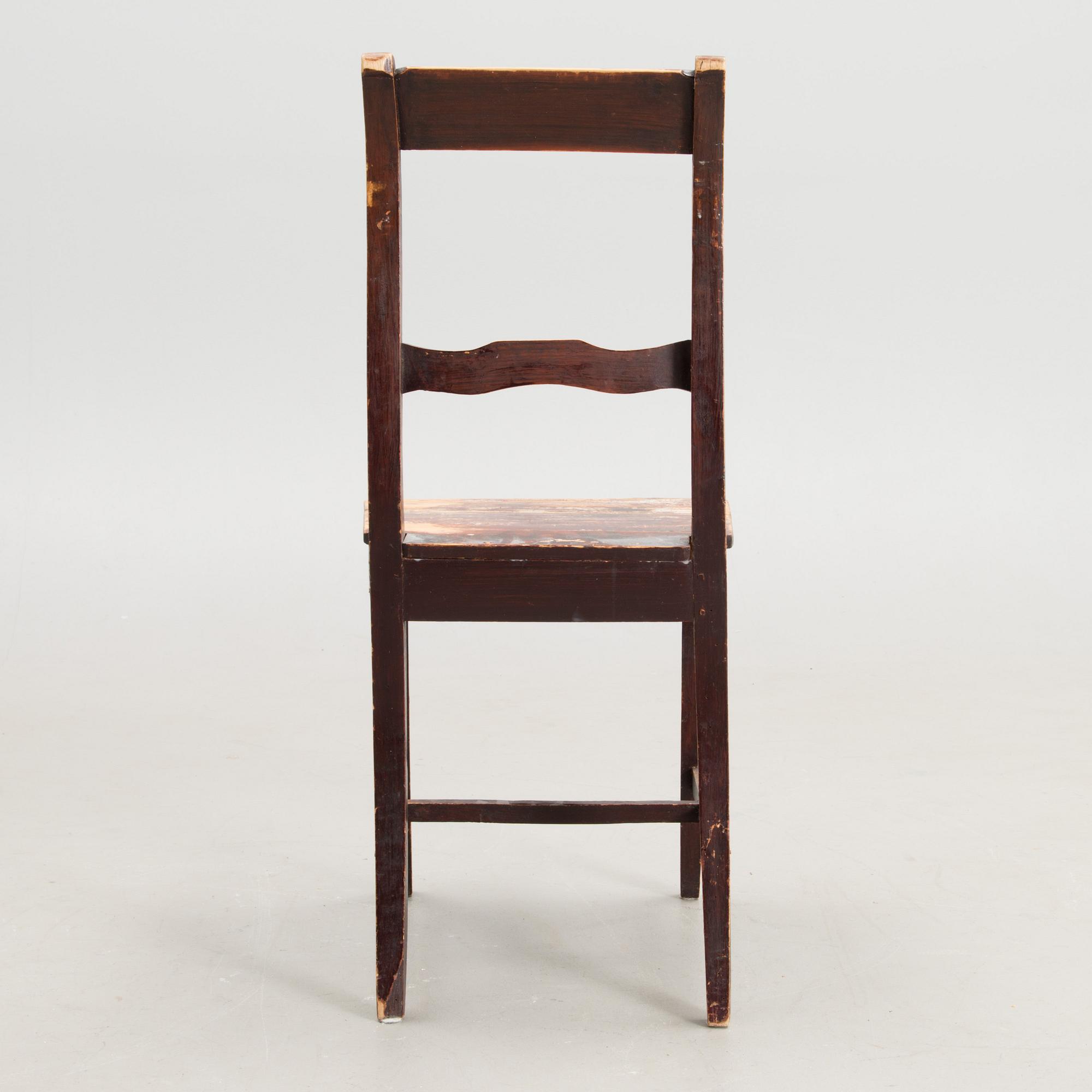 A late 19th century side chair.