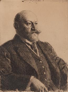 Anders Zorn, "Sir Ernest Cassel".