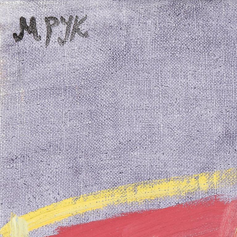 MADELEINE PYK, olja på duk. Signerad.