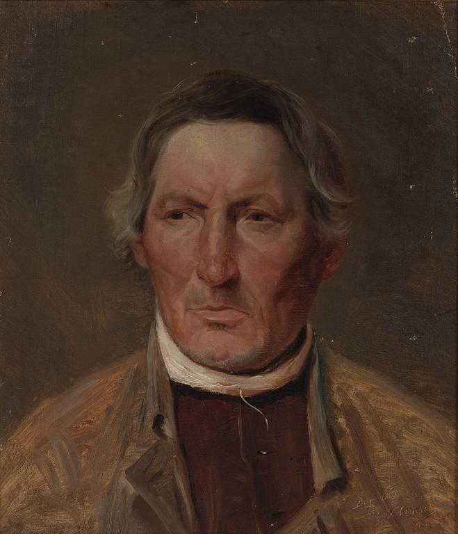 Carl Fredrik Sundt Hansen, Male Portrait.