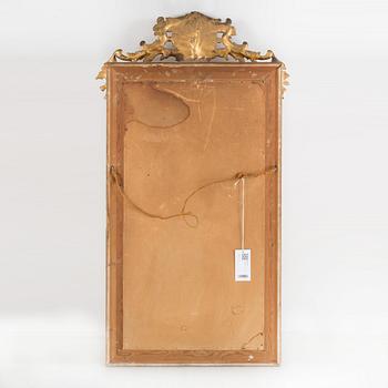 a rococo-style mirror from the late 19th century.