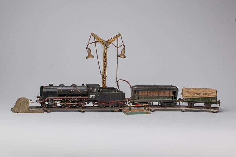 TÅGSATS, MÄRKLIN O 1930-50-tal.